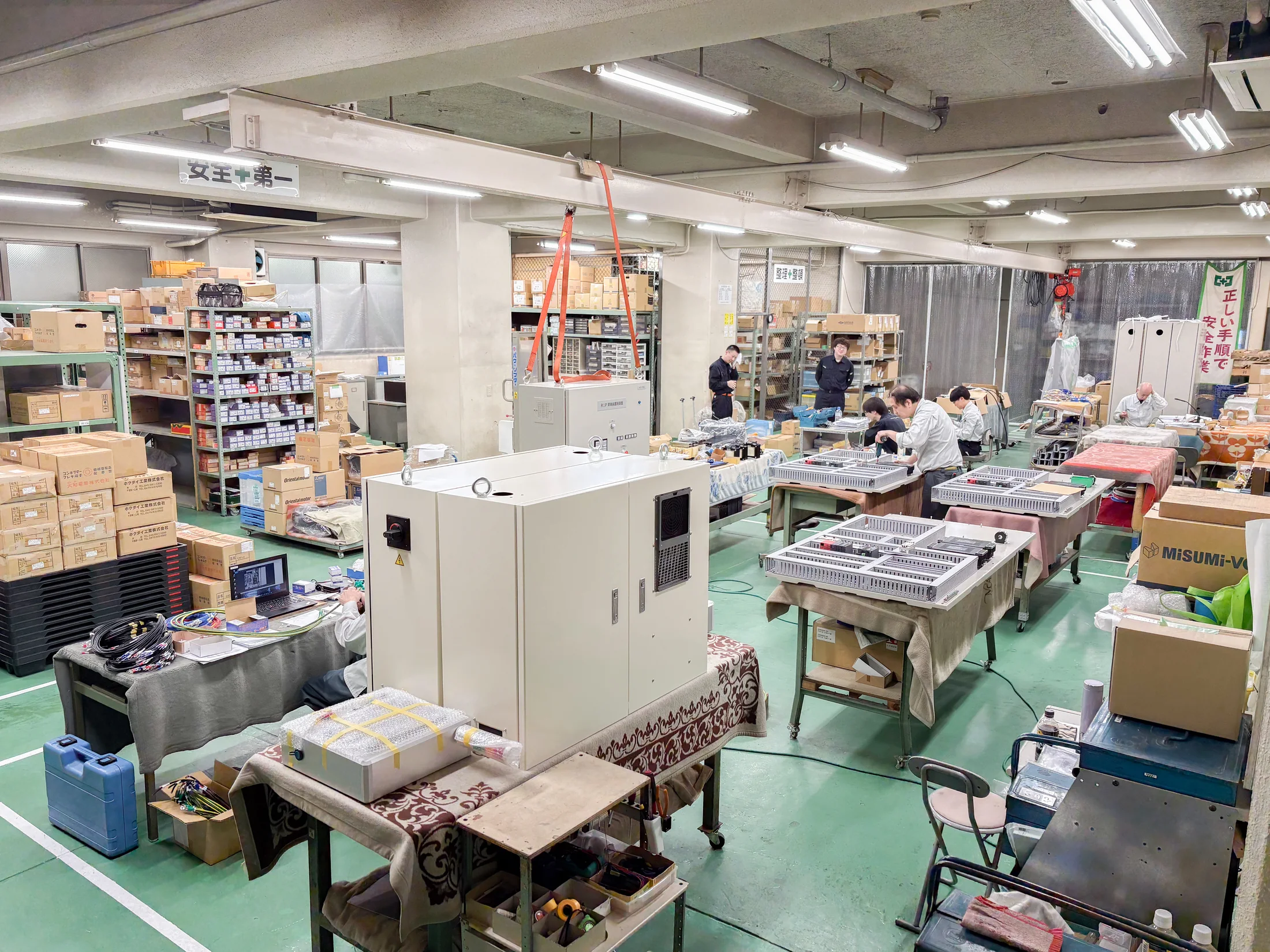 大和制御の製作工場